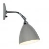 Ameico Lighting Task Short Wall Light - Putty Gray 2 Ameico Lighting Task Short Wall Light - Putty Gray