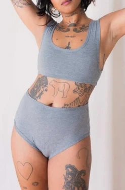 Mary Young Sustainable Materials Orly Bamboo High Brief Underwear