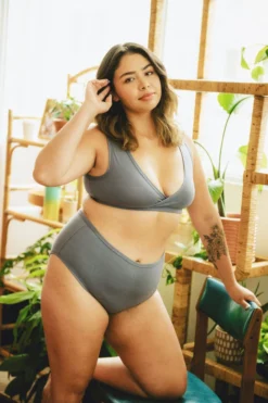 Mary Young Sustainable Materials Orly Bamboo High Brief Underwear