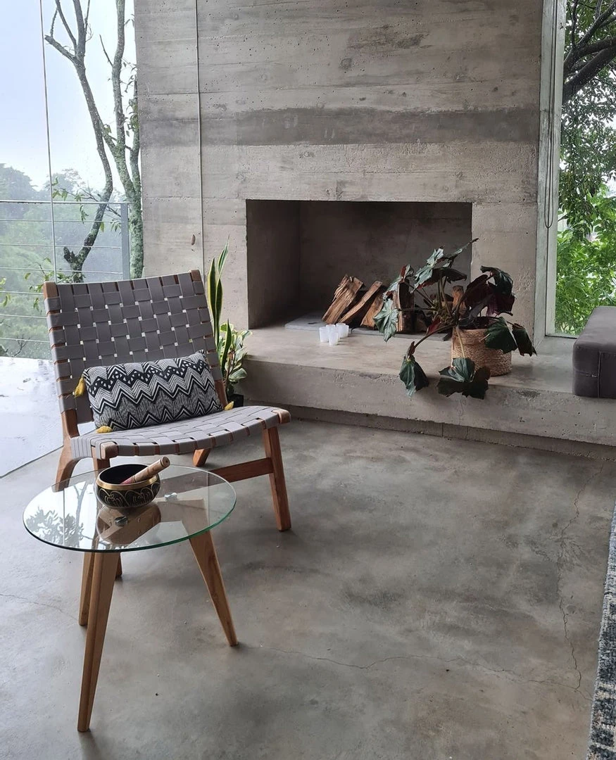 Masaya & Co. Outdoor Arm Chair - Charcoal Sunbrella 4 Masaya & Co. Outdoor Arm Chair - Charcoal Sunbrella