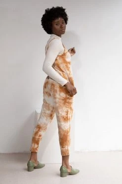 North Of West Parker Tie Dye Jumpsuit - Amber Sale