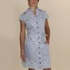 Passion Lilie Clear Skies Button-Up Dress Clothing 2 Passion Lilie Clear Skies Button-Up Dress Clothing