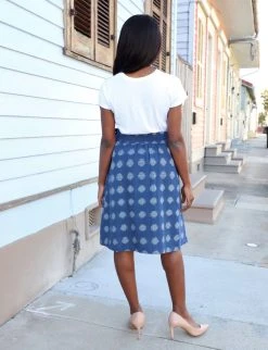 Passion Lilie Esmeray Ikat Skirt Clothing