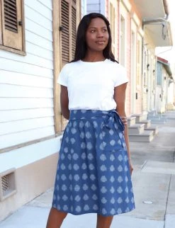 Passion Lilie Esmeray Ikat Skirt Clothing