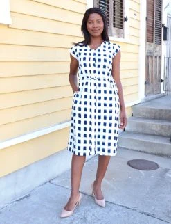 Passion Lilie Clothing Fiona Ikat Dress