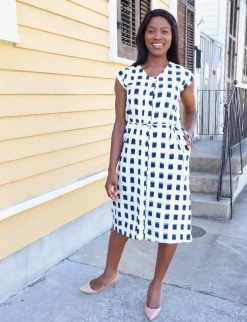 Passion Lilie Clothing Fiona Ikat Dress