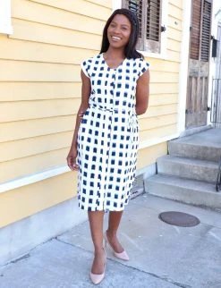 Passion Lilie Clothing Fiona Ikat Dress