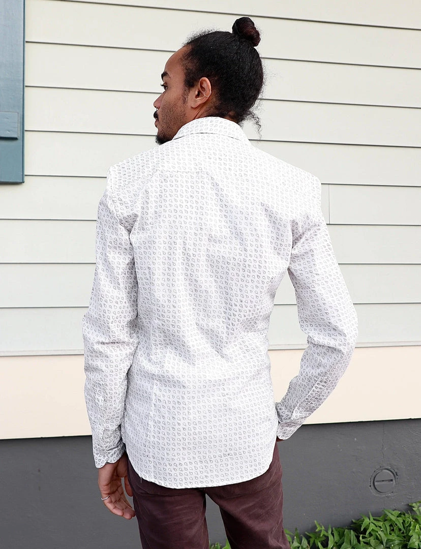 Passion Lilie Men's Indre Button Down Shirt 7 Passion Lilie Men's Indre Button Down Shirt