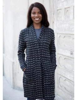 Passion Lilie Love Braille Fleece Coat