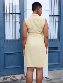 Passion Lilie Marigold Button Up Dress