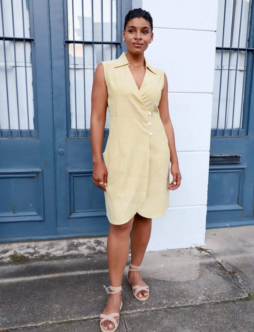 Passion Lilie Marigold Button Up Dress 3 Passion Lilie Marigold Button Up Dress