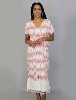 Passion Lilie Neoma Pink Kaftan Clothing