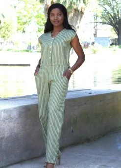 Passion Lilie Clothing Olive Jumpsuit