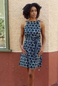 Passion Lilie Triangles Shift Dress