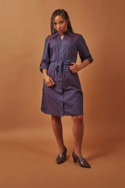 Passion Lilie Viola Button Dress