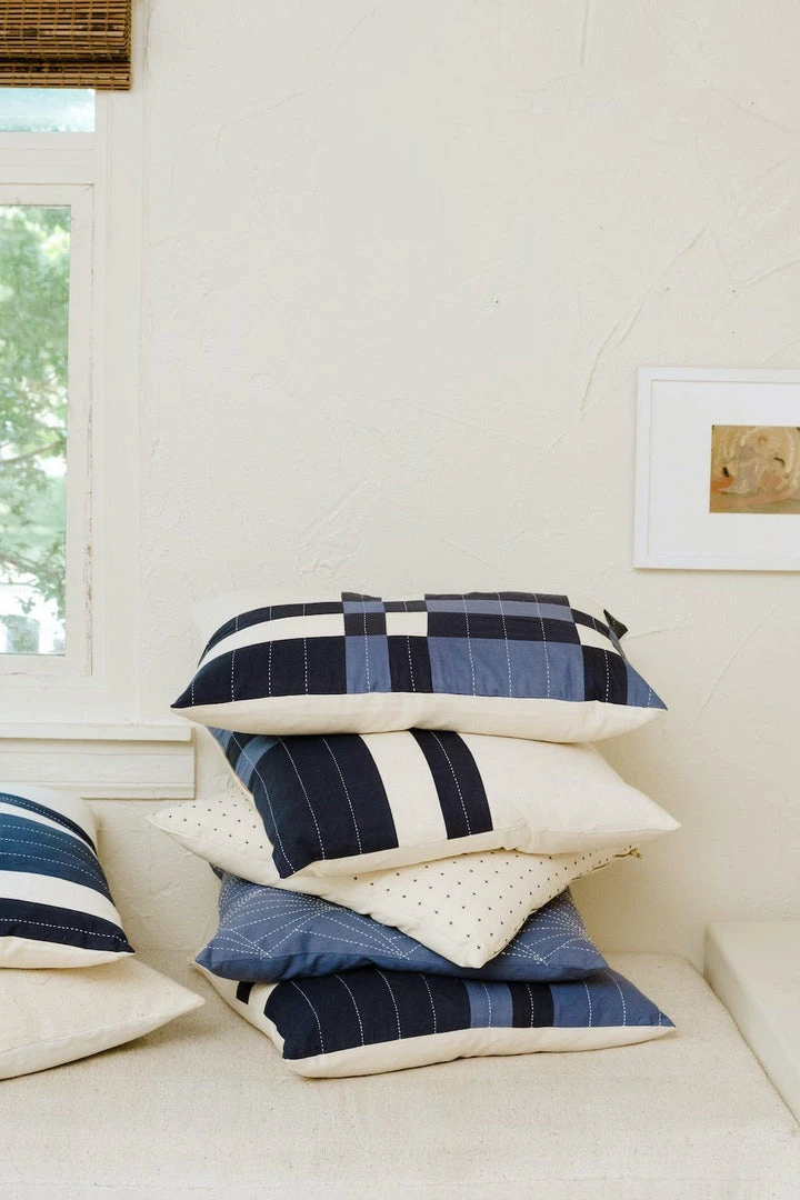 Anchal Patchwork Plaid Lumbar Pillow Home Goods 8 Anchal Patchwork Plaid Lumbar Pillow Home Goods