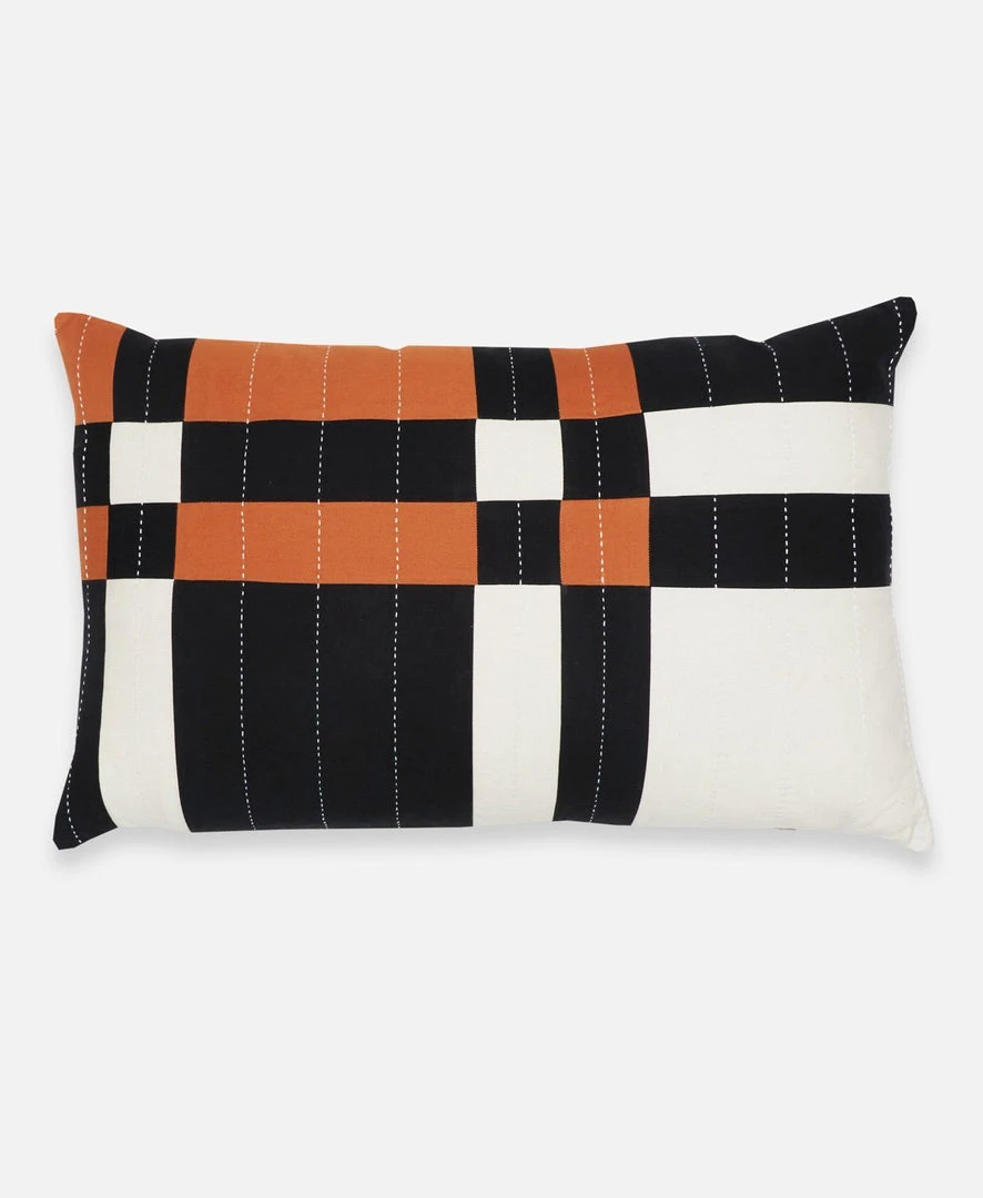 Anchal Patchwork Plaid Lumbar Pillow Home Goods 11 Anchal Patchwork Plaid Lumbar Pillow Home Goods