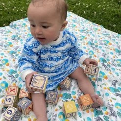 Honey Cake Tiger Patterned Baby Blanket