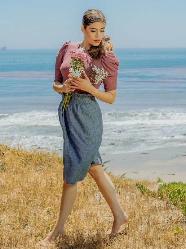 Valani Pauline Hemp Knit Puff Top 18 Valani Pauline Hemp Knit Puff Top