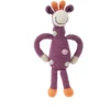 Pebble Purple Giraffe Rattle