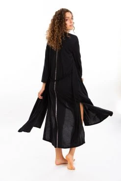 Leena & Lu Home Goods Pima Cardigan Robe