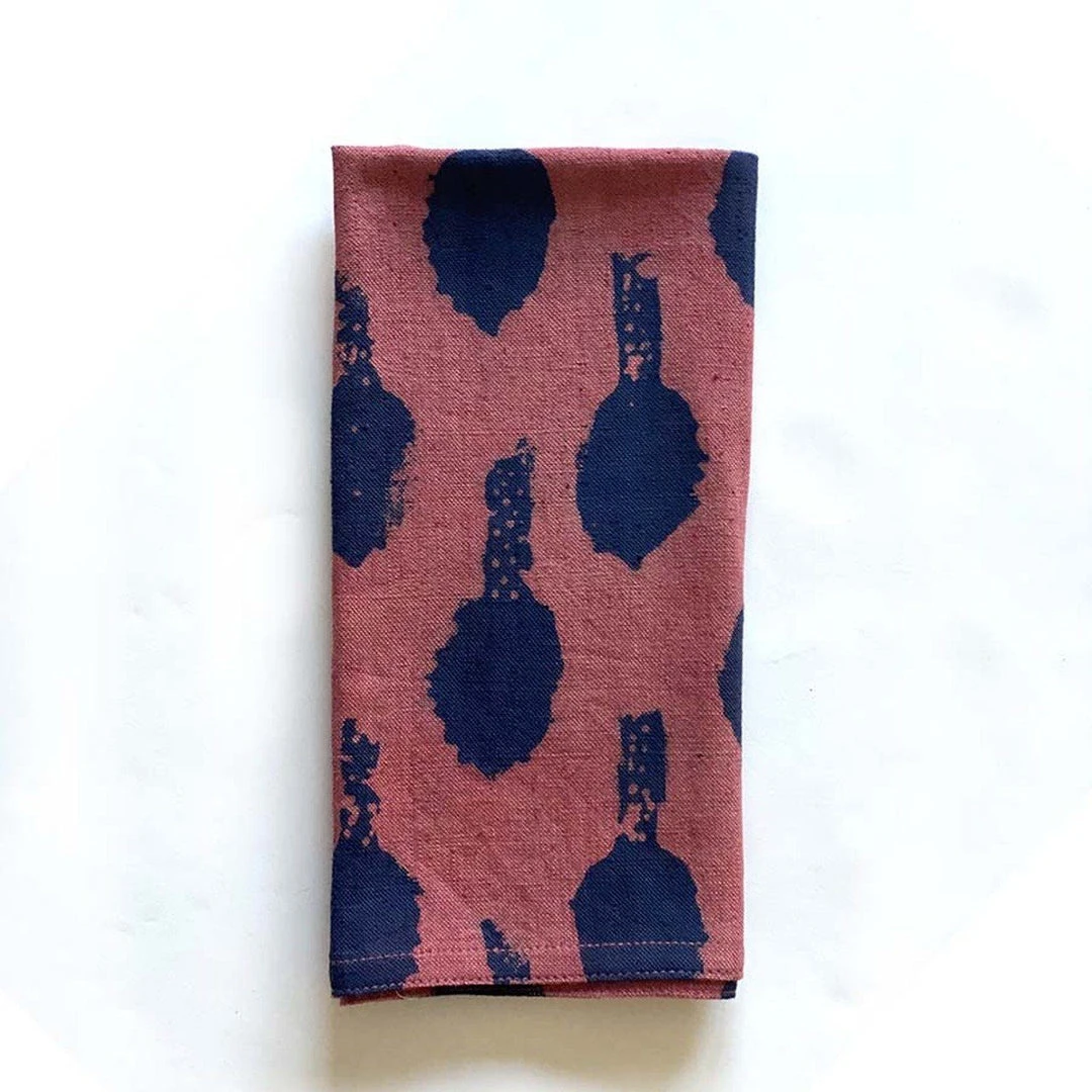 Ichcha Pink Meadow Napkin Set Kitchen + Dining 3 Ichcha Pink Meadow Napkin Set Kitchen + Dining