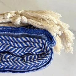 Hilana: Upcycled Cotton Pipa Upcycled Throw Blanket