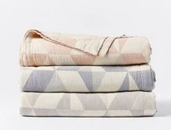 Coyuchi Best Sellers Pismo Blanket - Lake