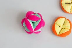 Zeki Learning Plush Puzzle Ball - Pink