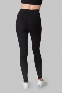 Wolven Recycled Legging With Pockets - Onyx Best Sellers