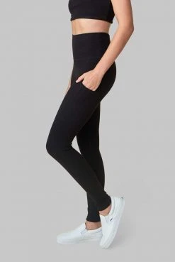 Wolven Recycled Legging With Pockets - Onyx Best Sellers