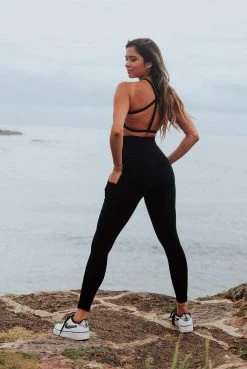 Wolven Recycled Legging With Pockets - Onyx Best Sellers