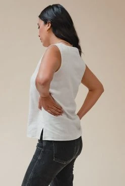 Poplinen Ada Linen Tank Best Sellers