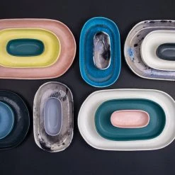 Lauren HB Studio Porcelain Oval Trays