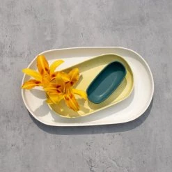 Lauren HB Studio Porcelain Oval Trays