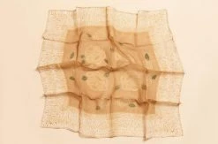 Studio Variously Primrose Cinnamon Silk Scarf 18 Studio Variously Primrose Cinnamon Silk Scarf