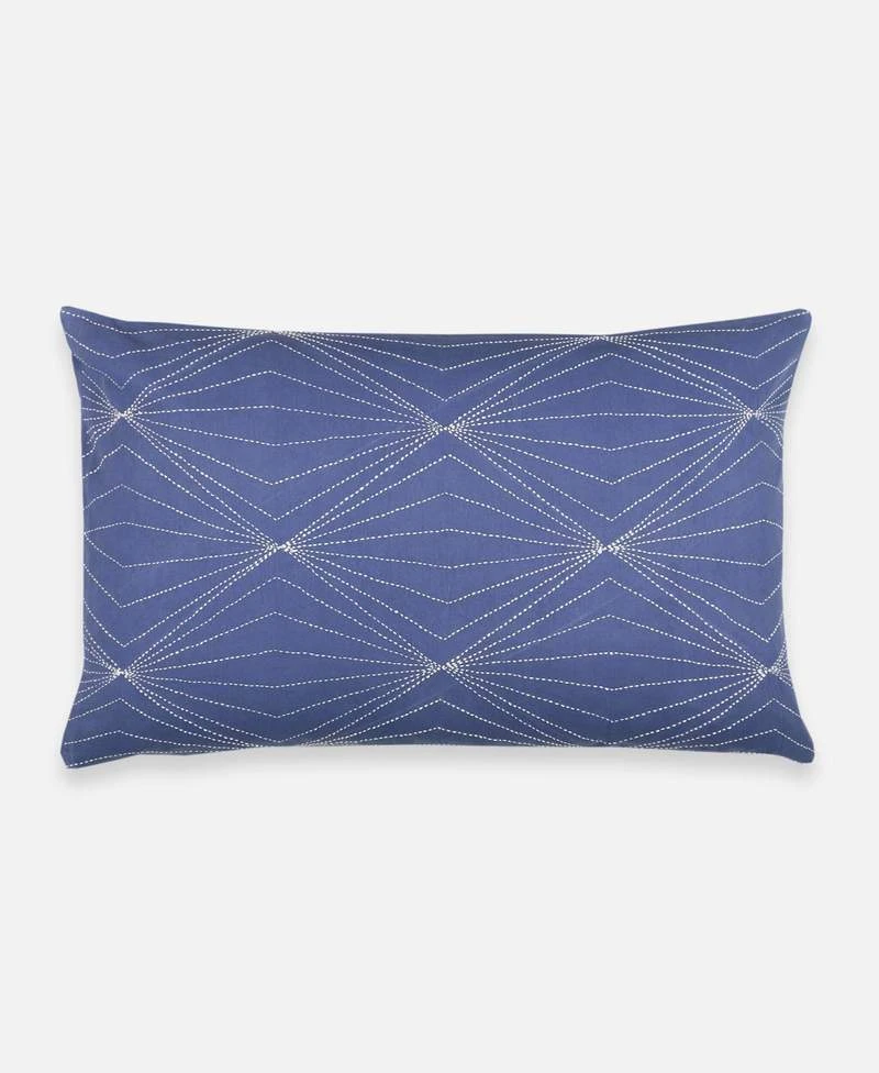 Anchal Prism Lumbar Pillow - Slate 3 Anchal Prism Lumbar Pillow - Slate