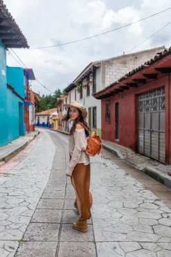 Purse & Clutch Leather Backpack - Russet Brown Handcrafted