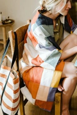 Anchal Clothing Quilted Multi-Check Cocoon Jacket 14 Anchal Clothing Quilted Multi-Check Cocoon Jacket