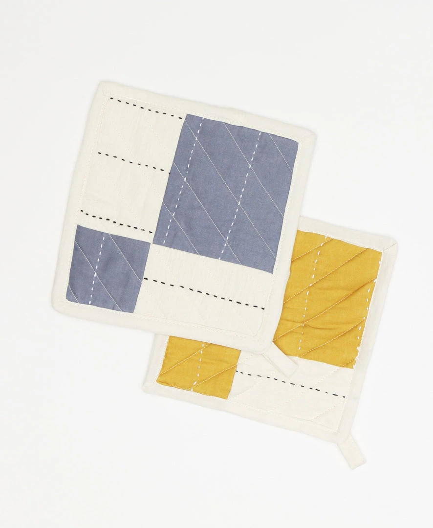 Anchal Quilted Pot Holder Home Goods 4 Anchal Quilted Pot Holder Home Goods