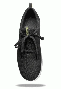 Rackle Shoes Women's Alex Hemp Sneaker - Midnight Black