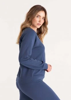 The Standard Stitch French Terry Raglan Sweatshirt Clothing