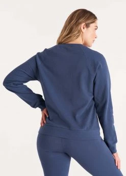 The Standard Stitch French Terry Raglan Sweatshirt Clothing