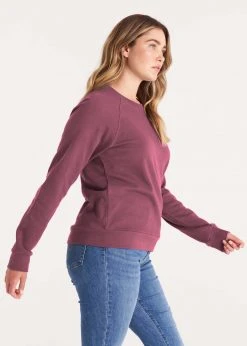 The Standard Stitch French Terry Raglan Sweatshirt Clothing
