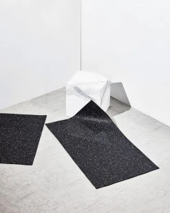 Slash Objects Rectangle Recycled Rubber Floor Mat
