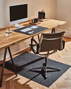 Slash Objects Rectangle Recycled Rubber Floor Mat