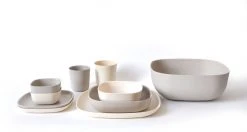 EKOBO Recycled Bamboo Salad Bowl + Servers Set