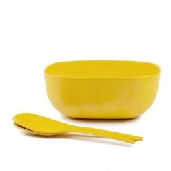 EKOBO Recycled Bamboo Salad Bowl + Servers Set