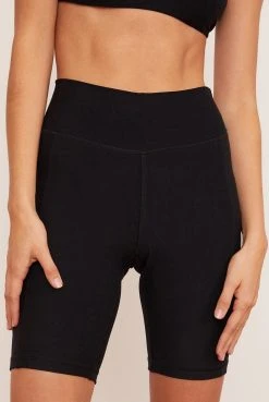 Wolven Recycled Bike Short With Pockets - Onyx Best Sellers