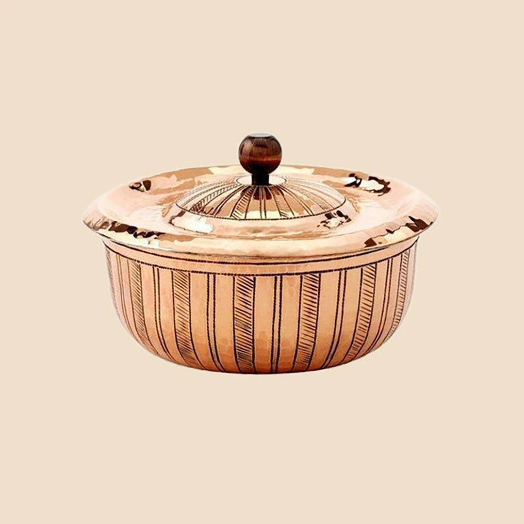 Amoretti Brothers Home Goods Recycled Copper Cocotte 5 Amoretti Brothers Home Goods Recycled Copper Cocotte
